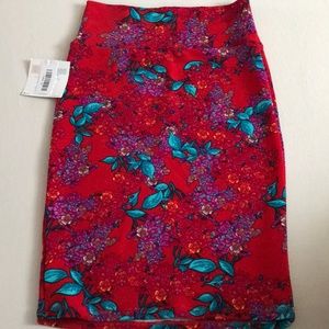LuLaRoe Cassie Pencil Skirt XS Vintage HTF Unicorn